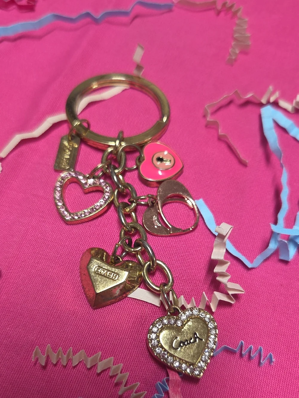 COACH: Gorgrous Like-New Keychain Or A Purse Charm. Y